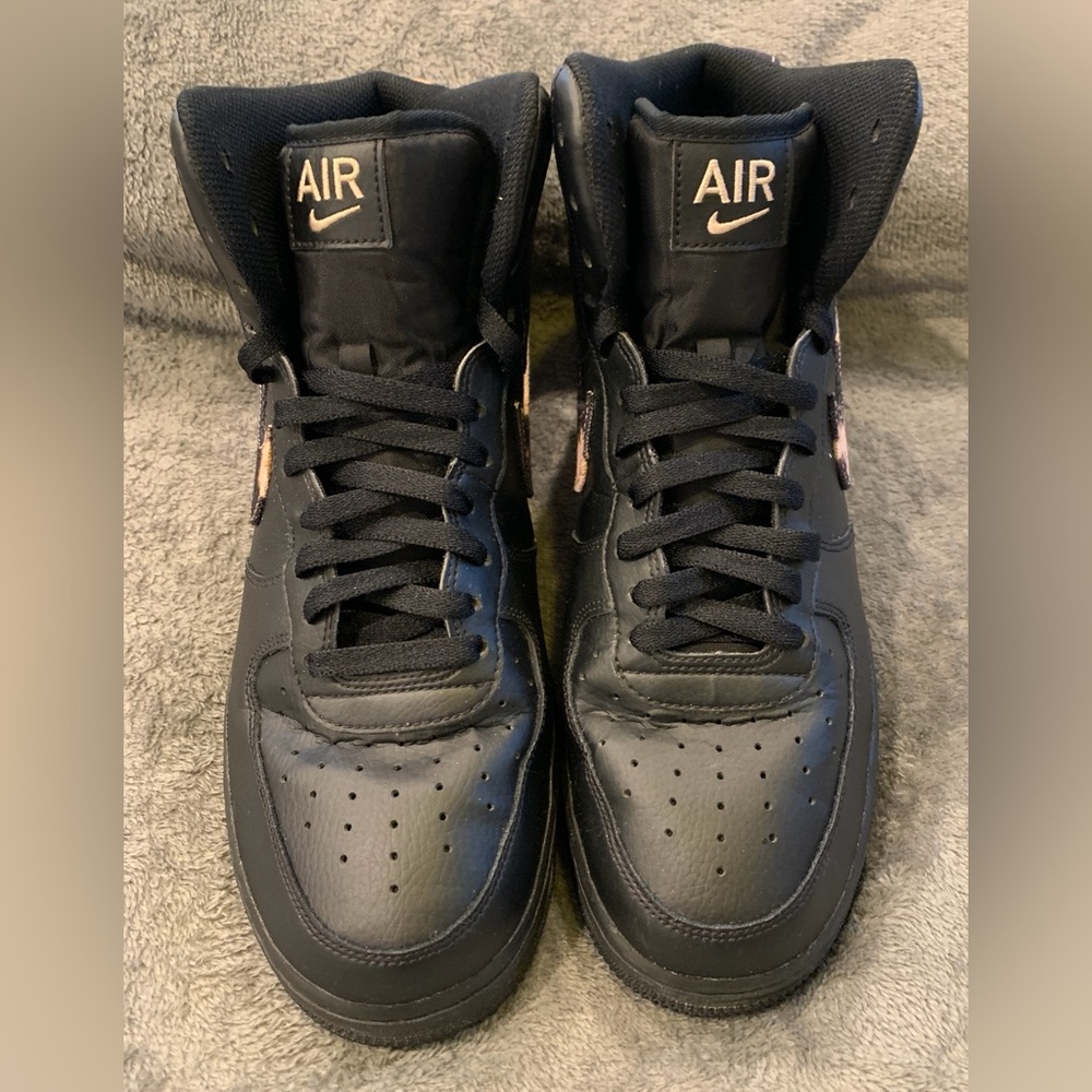 Nike Air Force 1 High. Acid Wash Print 2018  AR1954-002.